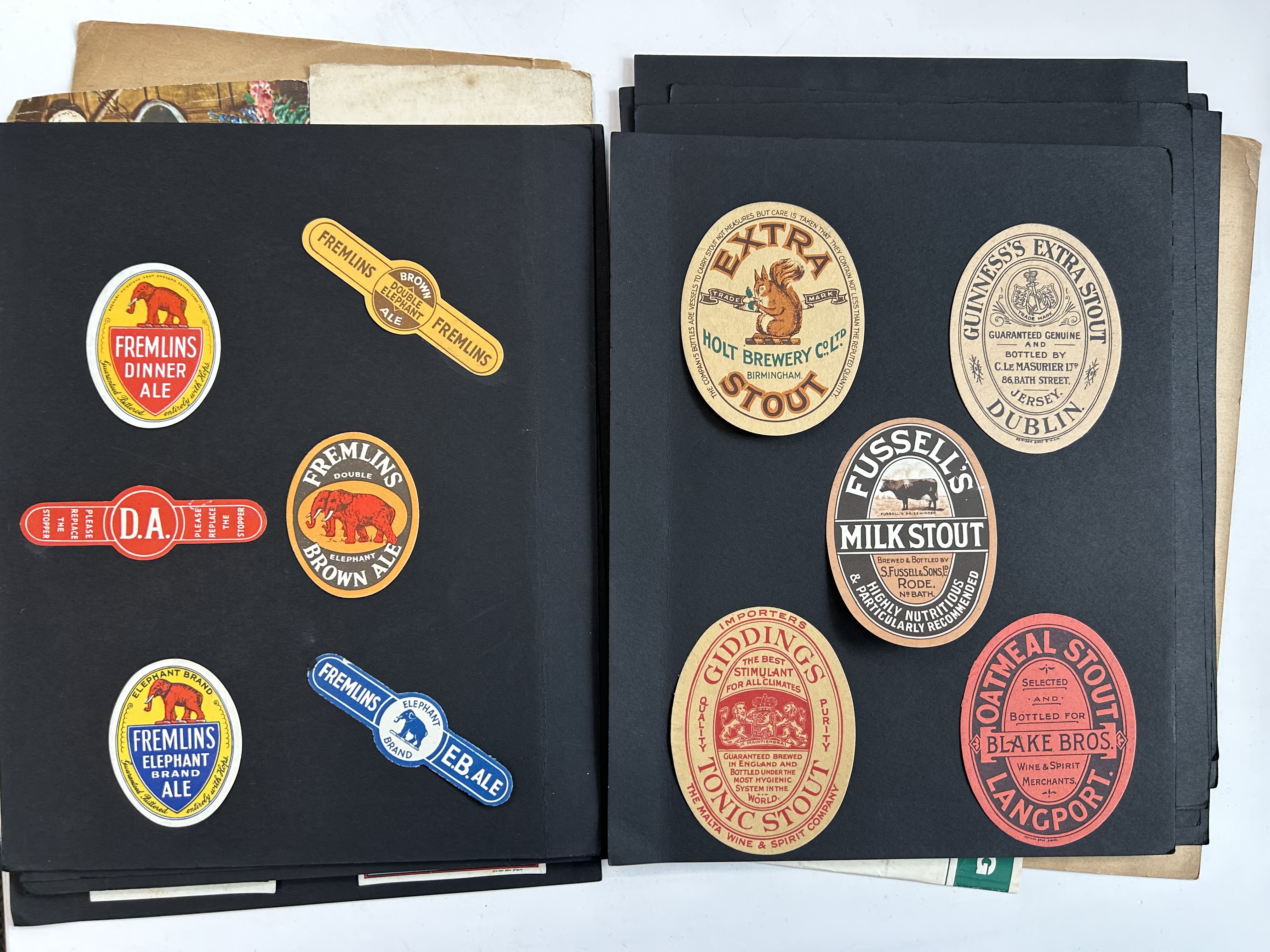 Ephemera. A collection of colour printed sample branded trade labels printed by James Upton Ltd, Bir - Image 68 of 100