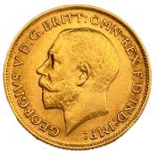 George V half sovereign, 1914