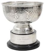 An Elizabeth II silver prize rosebowl