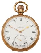 9ct open faced keyless