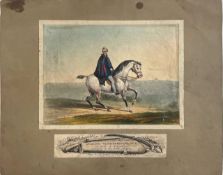 Three hand coloured Lithograph Protean Views, c.1840
