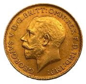 George V half sovereign, 1913