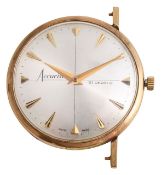 A gentleman's 9ct gold Accurist automatic wristwatch