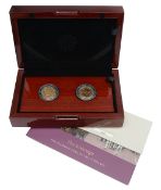 Royal Mint The Sovereign The Diamond Jubilee Two-Coin Set