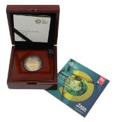 Royal Mint 2018 Elizabeth II gold proof £2 coin RAF Centenary Spitfire