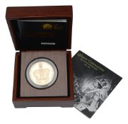 Elizabeth II 2013 gold proof £5 The Queen's Coronation 60th Anniversary