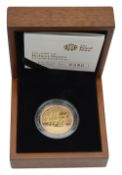 United Kingdom. Royal Mint Elizabeth II 2009 gold proof £2 coin Robert Burns