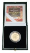 Elizabeth II 2005 gold proof £2 coin 400th Anniversary of the Gunpowder Plot