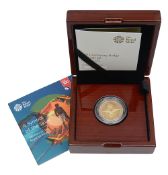 United Kingdom. Royal Mint Elizabeth II 2018 gold proof £2 coin RAF Centenary Badge