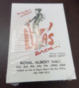 A collection of Liza Minnelli memorabilia including Royal Albert Hall promotional handbills and Liza