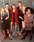 Calista Flockhart, star of Ally McBeal, signed photograph