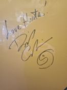 David Carradine signed Kill Bill Vol 1 one sheet cinema poster framed and glazed. Approx 82cm x