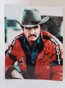Burt Reynolds with Susan Anton signed 8”x10” photograph