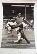 Eusebio limited edition signed print 348/500 played for Benfica and Portugal