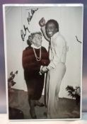 Nine signed black and white photographs including Gale Storm, Ruby Keeler, Butterfly McQueen