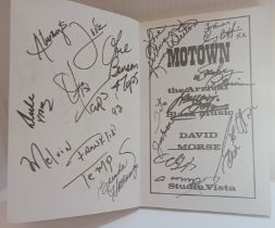 Motown book published by Rockbooks signed by 30+ Motown artistes including Martha Reeves, Kim