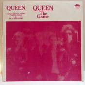 Queen The Game Pink Sleeve Taiwan Issue LP with 2 copies of A Night at The Opera Taiwan Issue LP’s