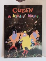 Queen Tour Programmes for 1980, 1982, A Kind Of Magic and Hot Space tours