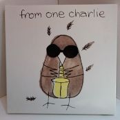 Charlie Watts From One Charlie, limited edition CD and book set signed by Charlie Watts