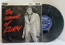 The Sound of Fury LF 1329 10” LP signed on reverse by Billy Fury with dedication “To Stan Best