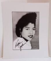 Katherine Jackson Twelve Photographs of her, signed some with dedications. Qty. 12