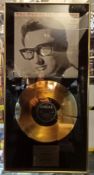 The Buddy Holly Story gold presentation disc