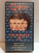 Queen The Miracle Video Ep, A Kind Of Magic Video single & The Works Video EP