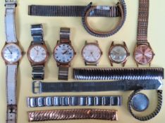 Parcel of various wristwatches, watch straps etc All in used condition, unchecked