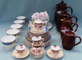 Quantity of part tea sets Inc. Denby, Bavarian china, etc all used and unchecked