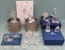 Parcel of various Swarovski crystal mostly animals, etc all used and unchecked