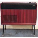 Mid 20th century "Cossor" Radiogram. Approx. 74cm H x 79cm W x 33cm Used condition, not tested for