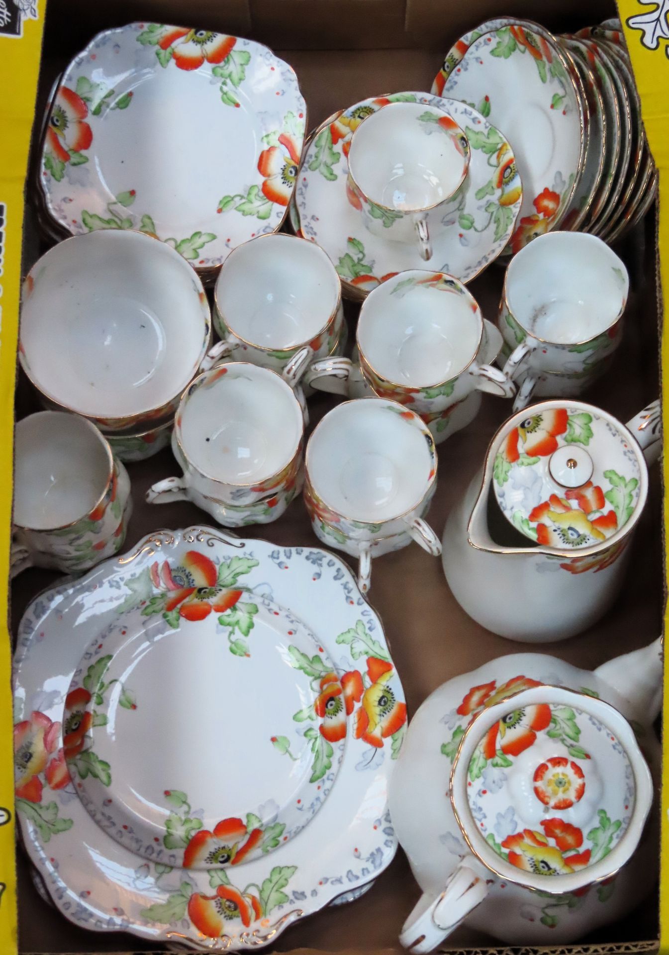 Large quantity of Beresford Bros. Clarence china All in used condition, unchecked