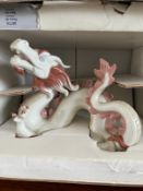 LLADRO THE DRAGON IN BOX AND SLEEVE WITH CERTIFICATE, CHINESE ZODIAC COLLECTION, APPROX 14cm HIGH