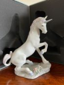 LLADRO MAGICAL UNICORN WITH BOX AND SLEEVES, PRIVILEGE COLLECTION, APPROX 22cm HIGH