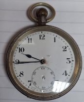 METAL CASED POCKET WATCH FOR RESTORATION