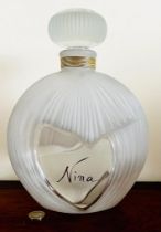 NINA RICCI DISPLAY PERFUME BOTTLE, APPROX 29cm HIGH