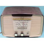 Vintage Murphy Type A362 Radio. Approx. 27 x 38 x 19cms used not tested missing one knob