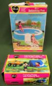 1970's/80's Pedigree Sindy boxed Swimming Pool, plus boxed Sindy Camping Buggy with Foldaway Tent