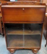 Early 20th century oak Jentique two door side cainet with drop front. Approx. 108 x 76 x 37cms