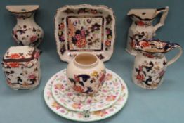 Quantity of sundry ceramics Inc. Masons Mandalay china, Minton Haddon Hall, etc all used and