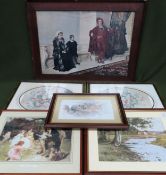 Parcel of various pictures and prints All in used condition, unchecked