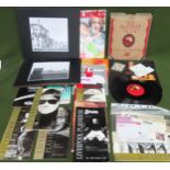 Sundry lot Inc. various concert ticket stubs, theatre programmes, local photographs, plus gramophone