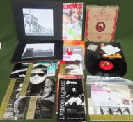 Sundry lot Inc. various concert ticket stubs, theatre programmes, local photographs, plus gramophone