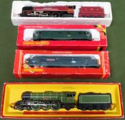 Four 1970's/80's '00' gauge Hornby Triang boxed engines all used and unchecked