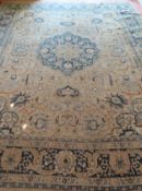 Large decorative floor rug. Approx. 370 x 264cm Used condition, unchecked