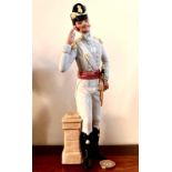 ROYAL DOULTON FIGURE- MORNING MA'AM, APPROX 23cm HIGH