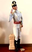 ROYAL DOULTON FIGURE- MORNING MA'AM, APPROX 23cm HIGH