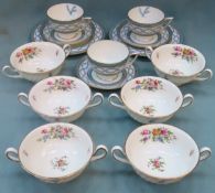 Part sets of Minton "Antoinette" & "Marlow" china All in used condition, unchecked