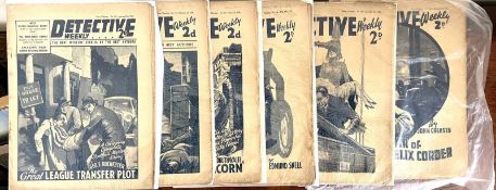 DETECTIVE WEEKLY FROM JANUARY 25th 1936, 153, 154, 167, 168, 185, 250