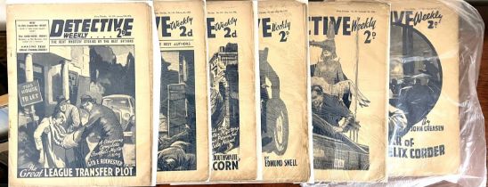 DETECTIVE WEEKLY FROM JANUARY 25th 1936, 153, 154, 167, 168, 185, 250